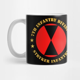 7th Infantry Division - Stryker infantry wo Bkgrd Mug